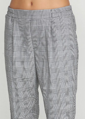 Костюм (жакет, брюки) Imitz с длинным рукавом клетка серый джинсовый