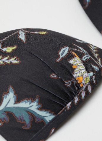 Чорний літній купальник (ліф, труси) роздільний, бікіні H&M