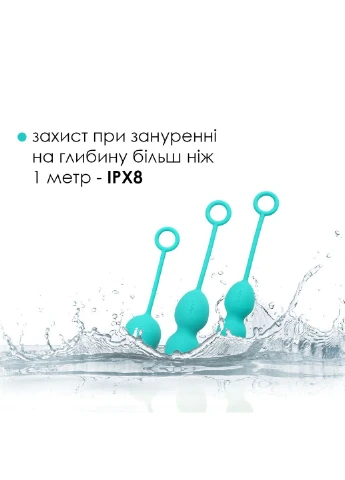 Набор вагинальных шариков Nova Green Svakom (252639295)