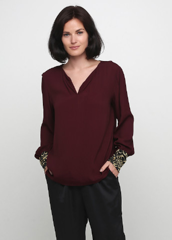Бордова блуза Friendtex