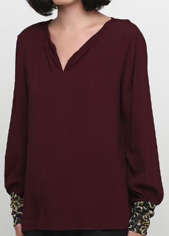 Бордова блуза Friendtex