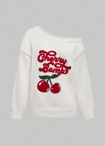 Молочний демісезонний джемпер джемпер SHEIN