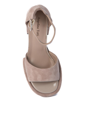 Бежевые босоножки AngelinoTotti с ремешком