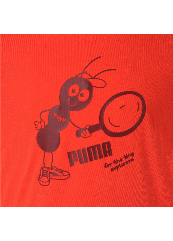 Червона демісезонна дитяча футболка x tinycottons kids' tee Puma