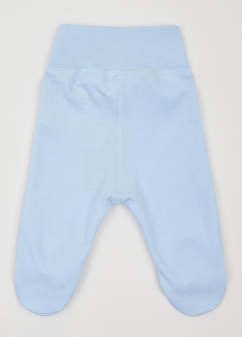 KRAKO повзунки однотонний блакитний повсякденний бавовна, інтерлок виробництво - Україна