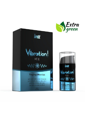 Жидкий вибратор Vibration Ice (15 мл) EXTRA GREEN Intt (251931596)