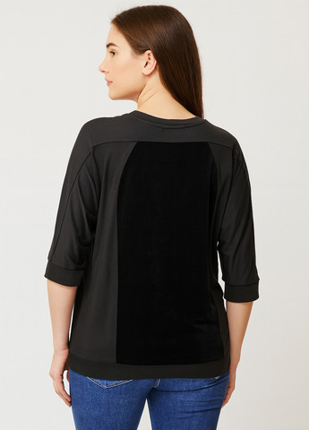 Чёрная блуза Sassofono