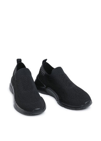 Черные демисезонные кросівки wp40-2083y Sprandi