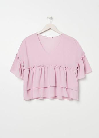 Розовая демисезонная блуза Sinsay
