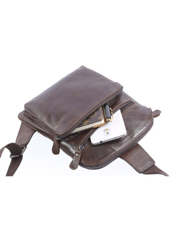 Мужская кожаная сумка 20х25,5х5 см Vintage (252130965)