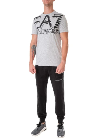 Сіра футболка ARMANI EA7