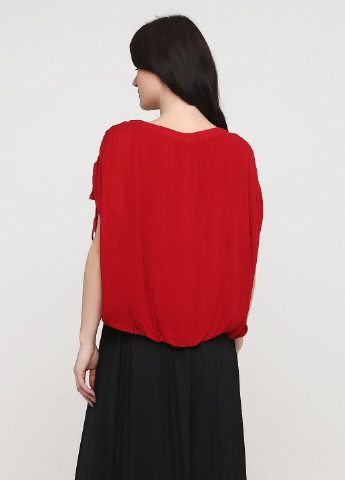 Красная летняя блуза Only