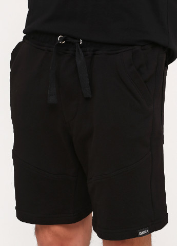 Чорний літній костюм (футболка, шорти) з шортами Iskra