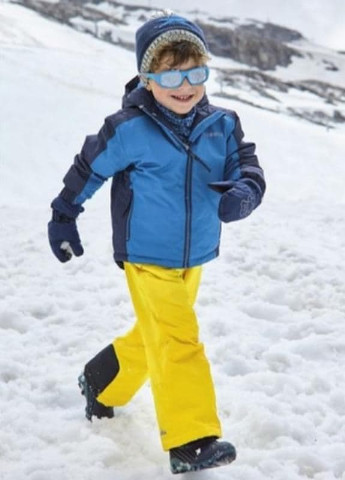 Синяя зимняя лыжная куртка Lupilu