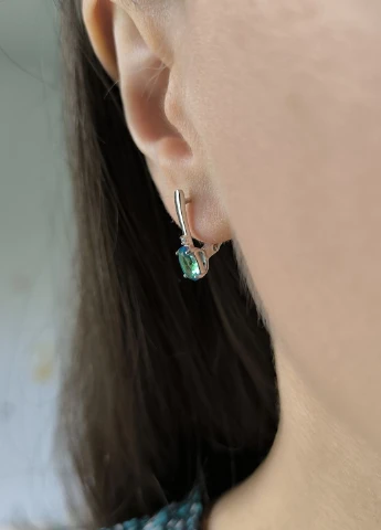 Серьги Silver Flame (354214533)