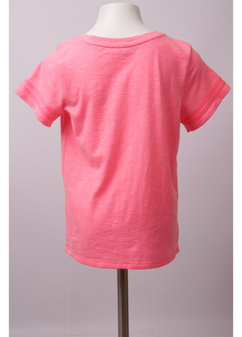 Розовая летняя футболка Cat & Jack