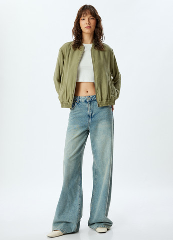 Бомбер KOTON на молнии (307496758)