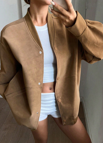 Бомбер SHEIN на кнопках (342382362)