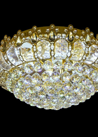 Люстра стельова торт з підсвічуванням велика BCL-388S/8*E14 + 12 LED Brille (253885939)