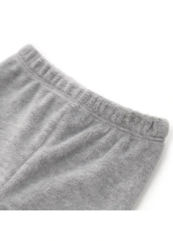 Белый демисезонный костюм десткий флисовый (bts-176-68b-gray) Breeze