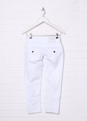 Белые кэжуал летние галифе брюки Escada