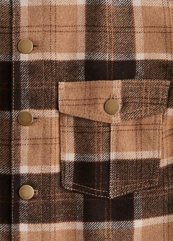 Коричнева демісезонна куртка H&M