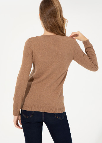 Бежевий светр жіночий U.S. Polo Assn.