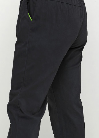 Темно-серые кэжуал демисезонные прямые брюки Moda Italia