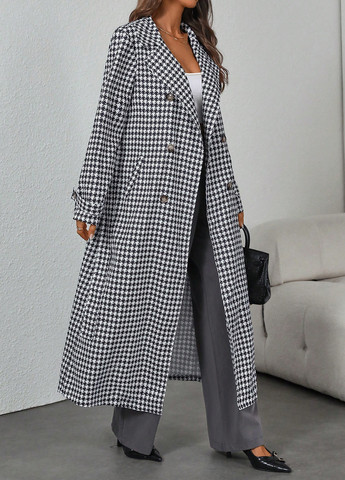 Плащ SHEIN на пуговицах демисезон (342067846)