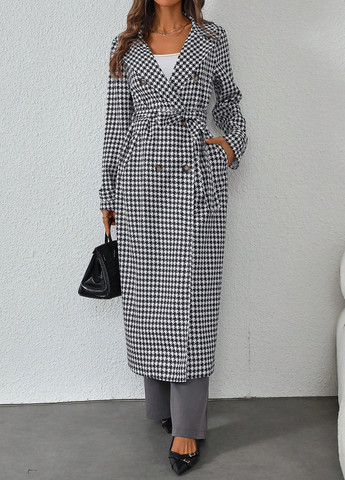 Плащ SHEIN на пуговицах демисезон (342067846)