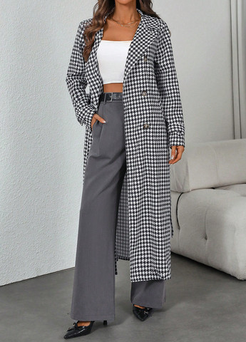 Плащ SHEIN на пуговицах демисезон (342067846)