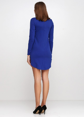 Синя кежуал сукня без підкладу H&M однотонна