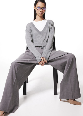 Сірий демісезонний пуловер пуловер H&M