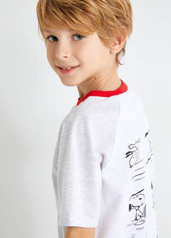 Біла літня футболка KOTON