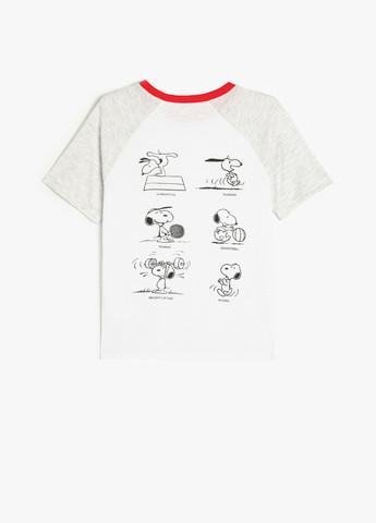 Біла літня футболка KOTON