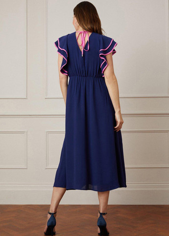 Синя кежуал сукня Wallis однотонна