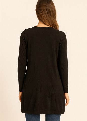 Чорна кежуал сукня сукня светр Imperial однотонна