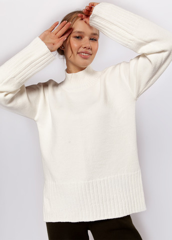 Білий зимовий светр Sewel
