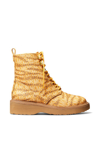 Осенние ботинки Michael Kors с логотипом из искусственной кожи