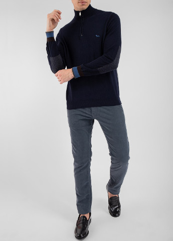 Синий зимний джемпер Harmont & Blaine