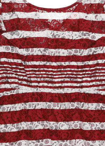 Комбінована кежуал сукня кльош MINT&BERRY в смужку