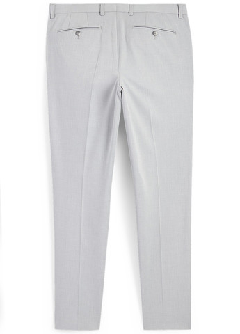 Серые кэжуал, классические демисезонные классические, прямые брюки C&A