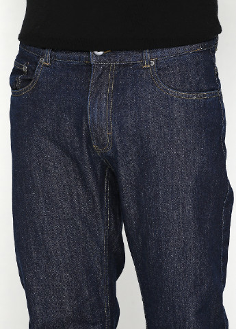 Темно-синие демисезонные прямые джинсы Lidl