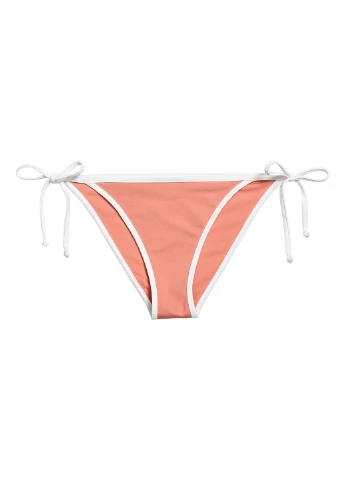 Персиковые купальные трусики-плавки однотонные H&M