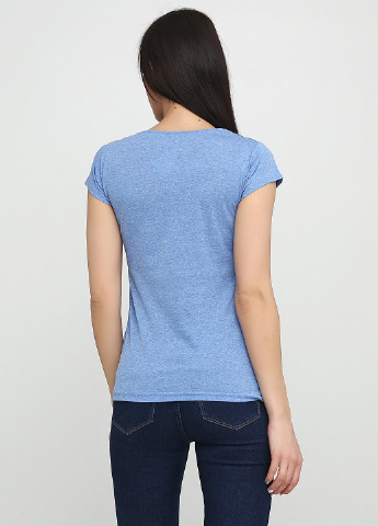 Синяя летняя футболка Makara