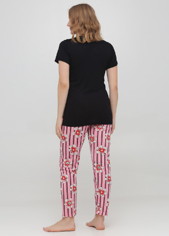 Комбинированная всесезон пижама (футболка, брюки) футболка + брюки Stil Moda