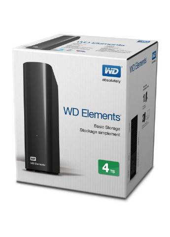 Зовнішній жорсткий диск 3.5 "4TB (WDBWLG0040HBK-EESN) WD 3.5" 4TB (250055022)