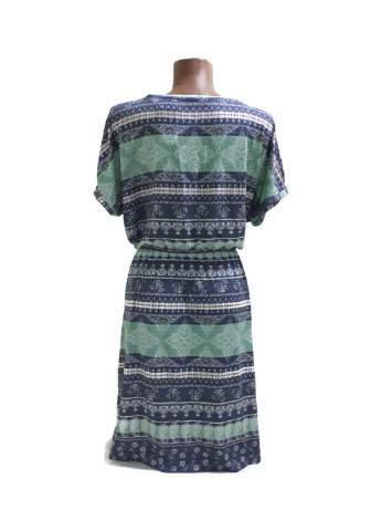 Комбинированное кэжуал платье клеш Esmara с рисунком