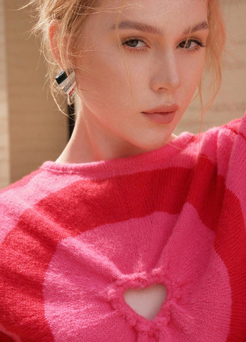 Комбинированный демисезонный джемпер джемпер SHEIN