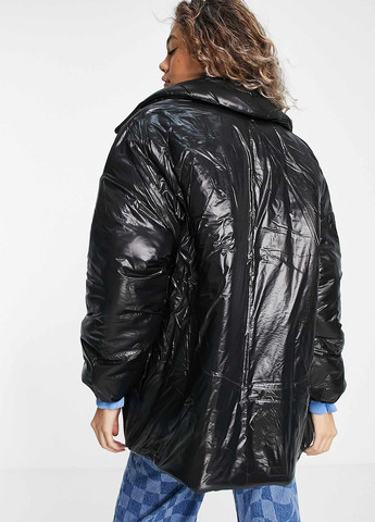 Чорна демісезонна куртка Collusion